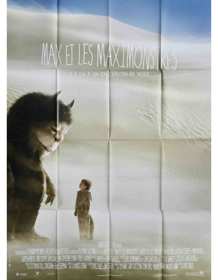 Max et les Maximonstres — affiche originale française...