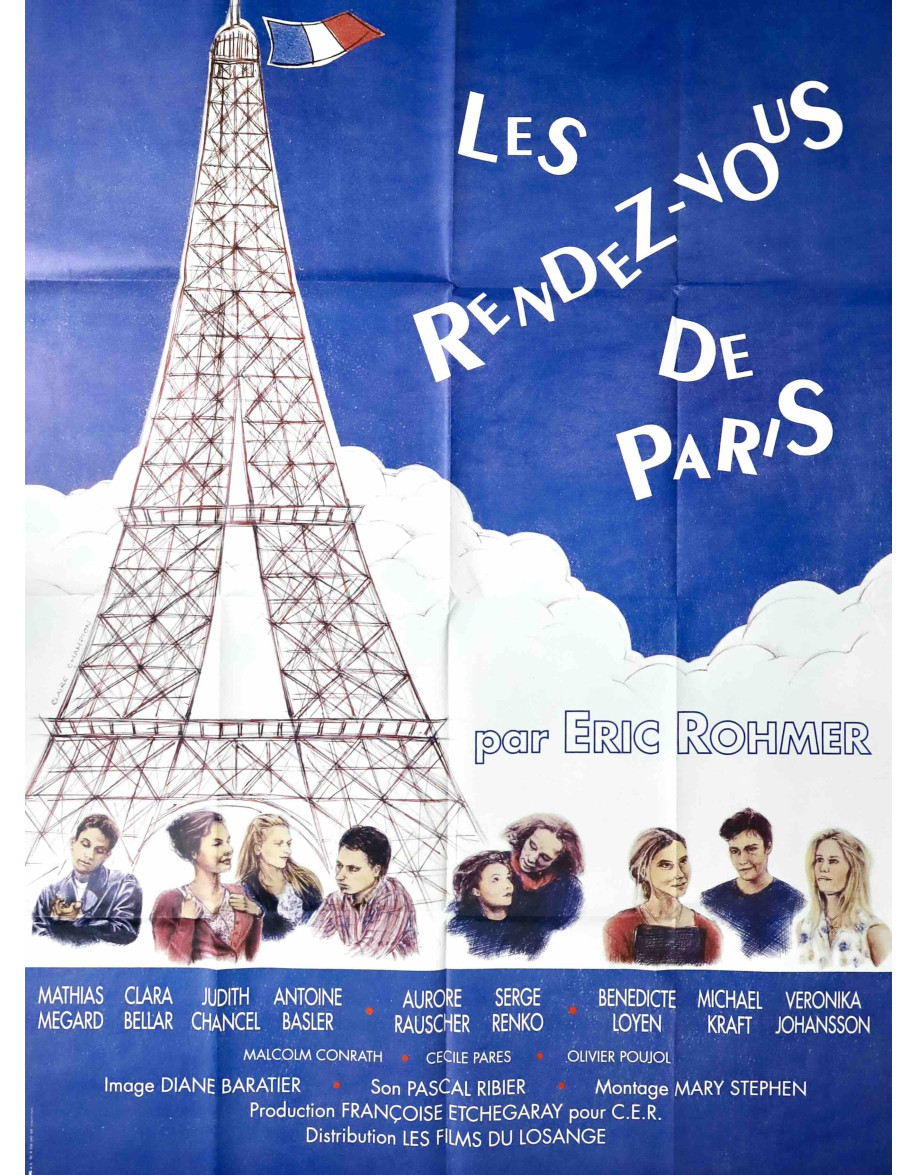 Les Rendez-vous de Paris — affiche originale...