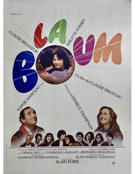 La Boum — affiche originale française 120x160 cm (1980) |...