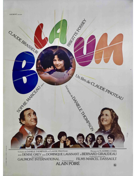La Boum — affiche originale française 120x160 cm (1980) | L'Affiche de Film