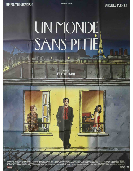 Un monde sans pitié — affiche originale française 120x160...