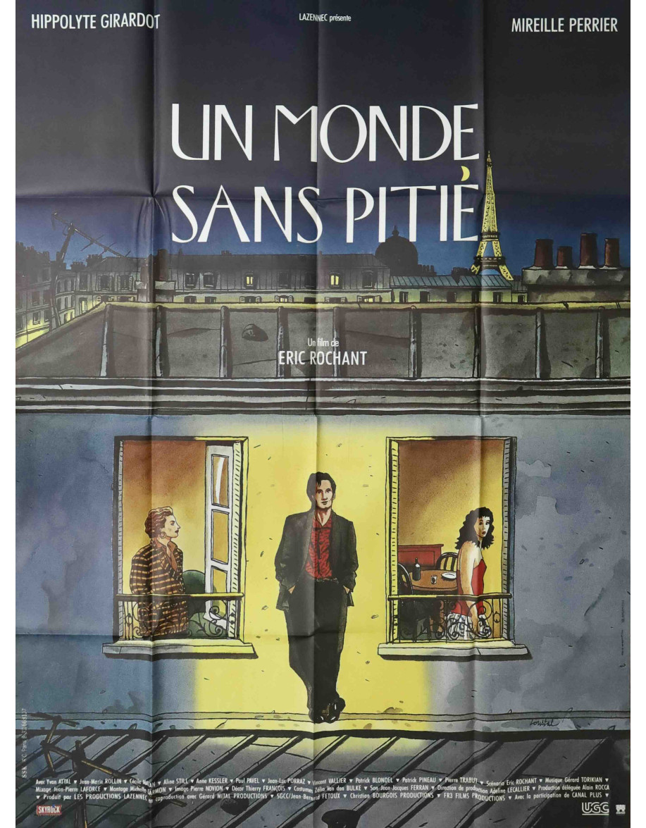 Un monde sans pitié — affiche originale...