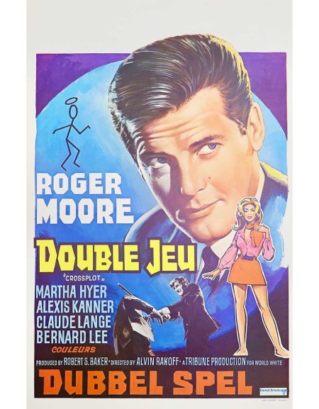 Double Jeu - 35x55 cm - roulée