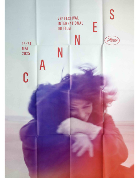Festival de Cannes 2025 — affiche officielle 120x160 cm |...
