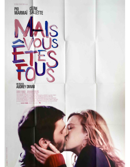 Mais vous êtes fous — affiche originale française 120x160...