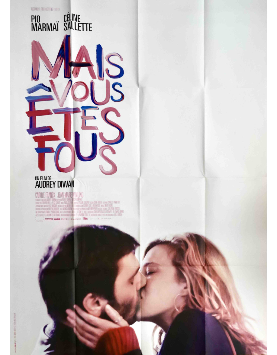 Mais vous êtes fous — affiche originale...