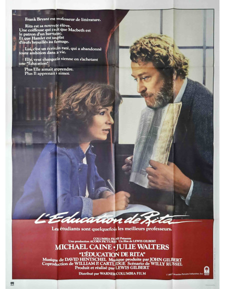L'Éducation de Rita — affiche originale française 120x160...