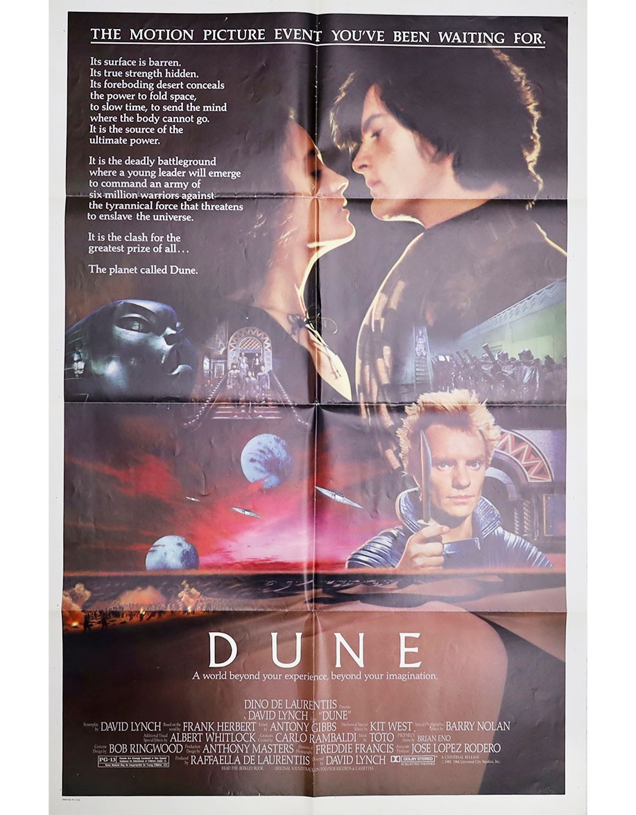 Dune — affiche originale américaine 69×104 cm...