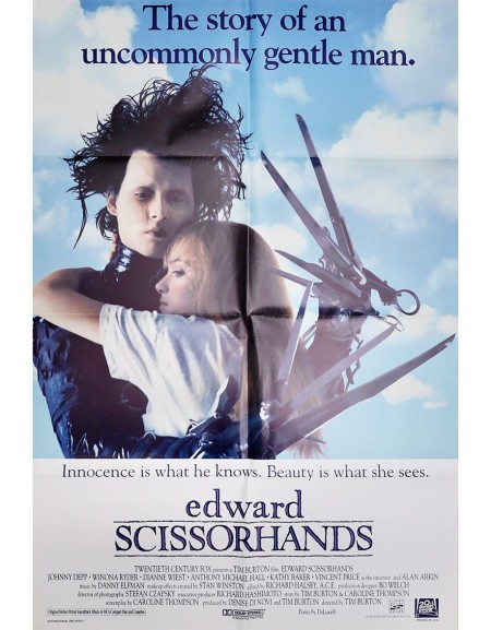 Edward aux mains d'argent - 69x104 cm - pliée