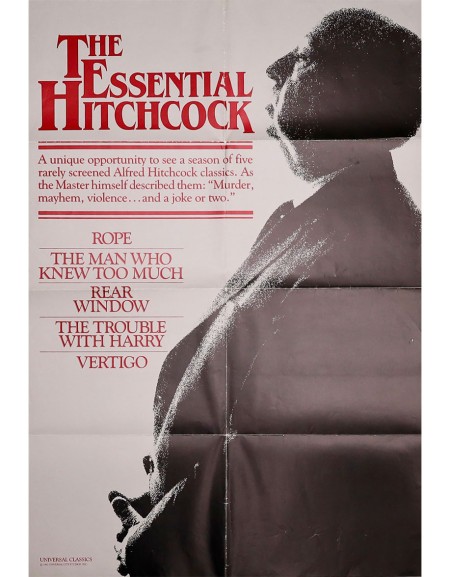 Hitchcock, l'essentiel  - 69x104 cm - pliée