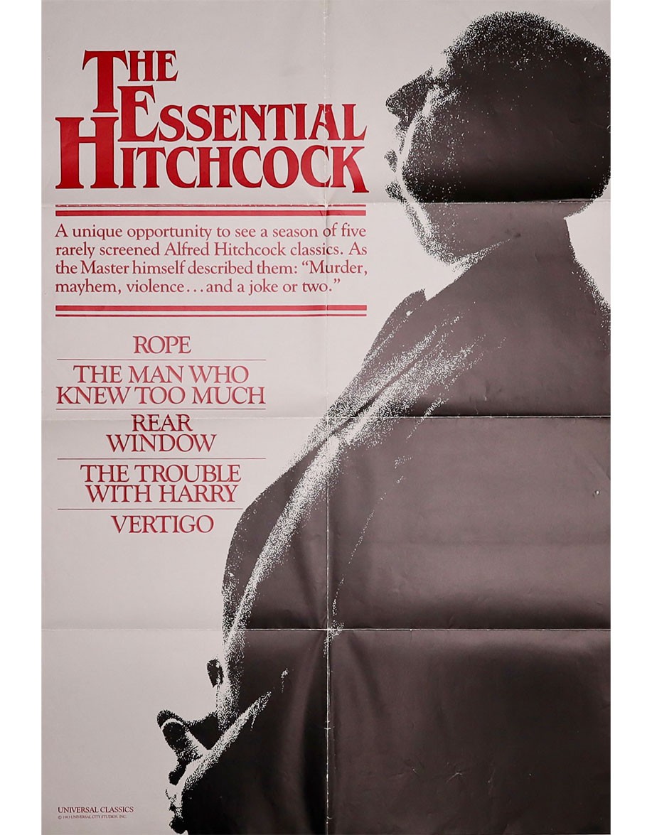 The Essential Hitchcock — affiche originale...