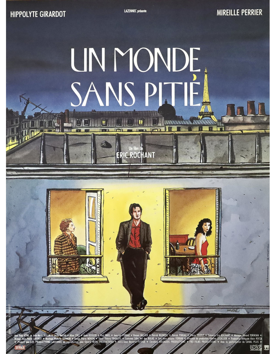 Un monde sans pitié — affiche originale...