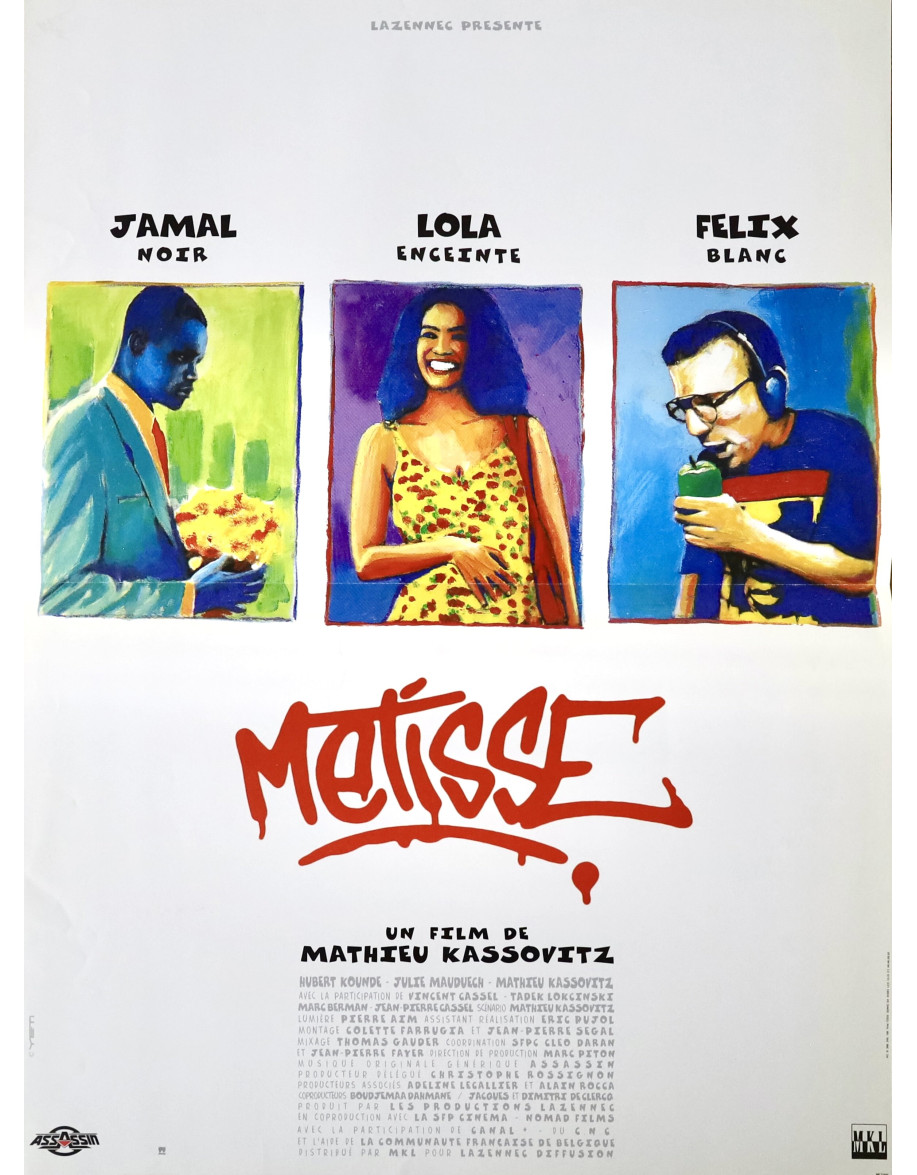 Métisse — affiche originale française 40x53 cm...