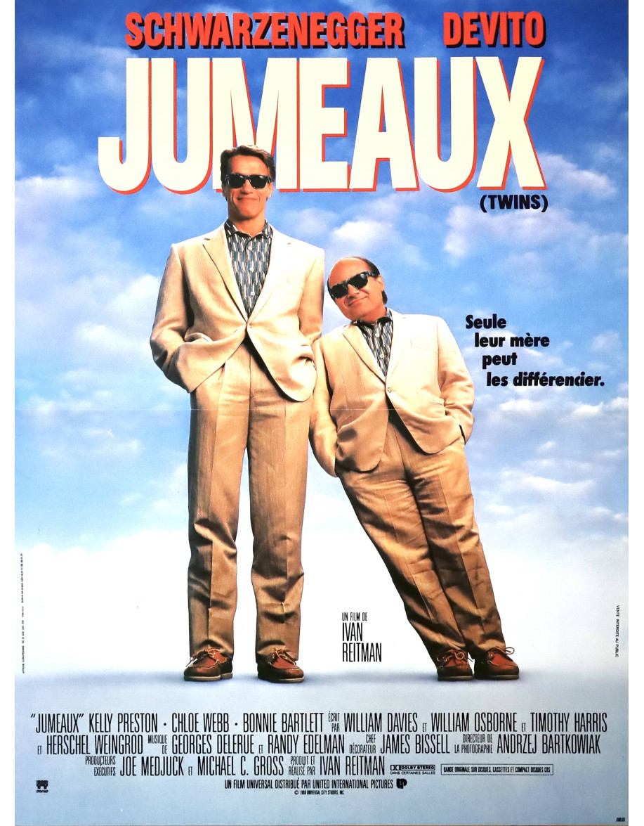 Jumeaux — affiche originale française 40x53 cm...