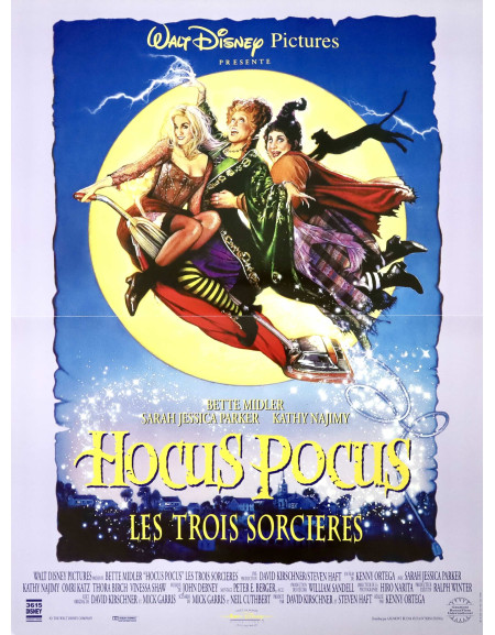 Hocus Pocus — Affiche originale française 40x53 cm (1993)...
