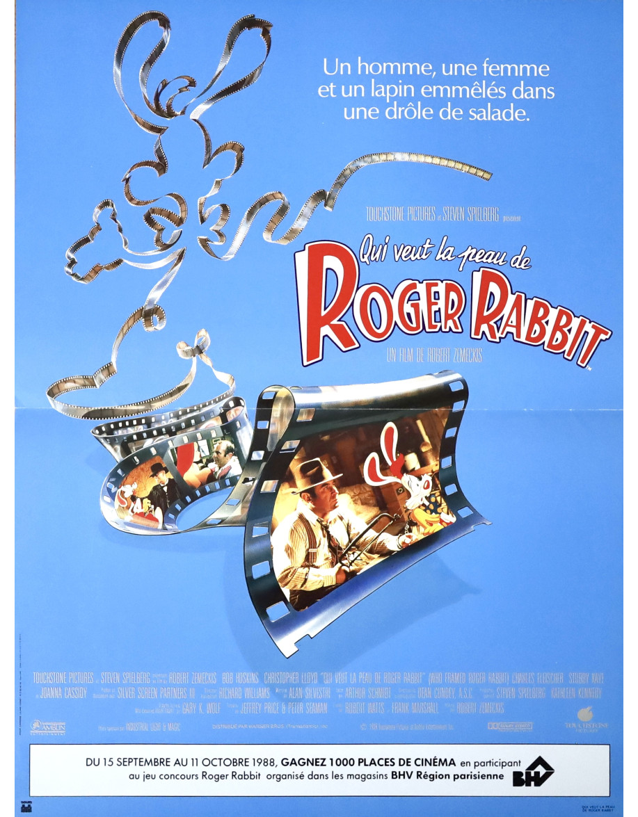 Qui veut la peau de Roger Rabbit — affiche...