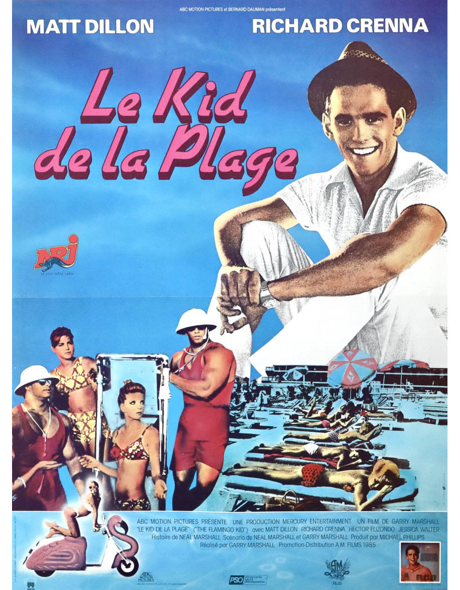 Le Kid de la plage — affiche originale...