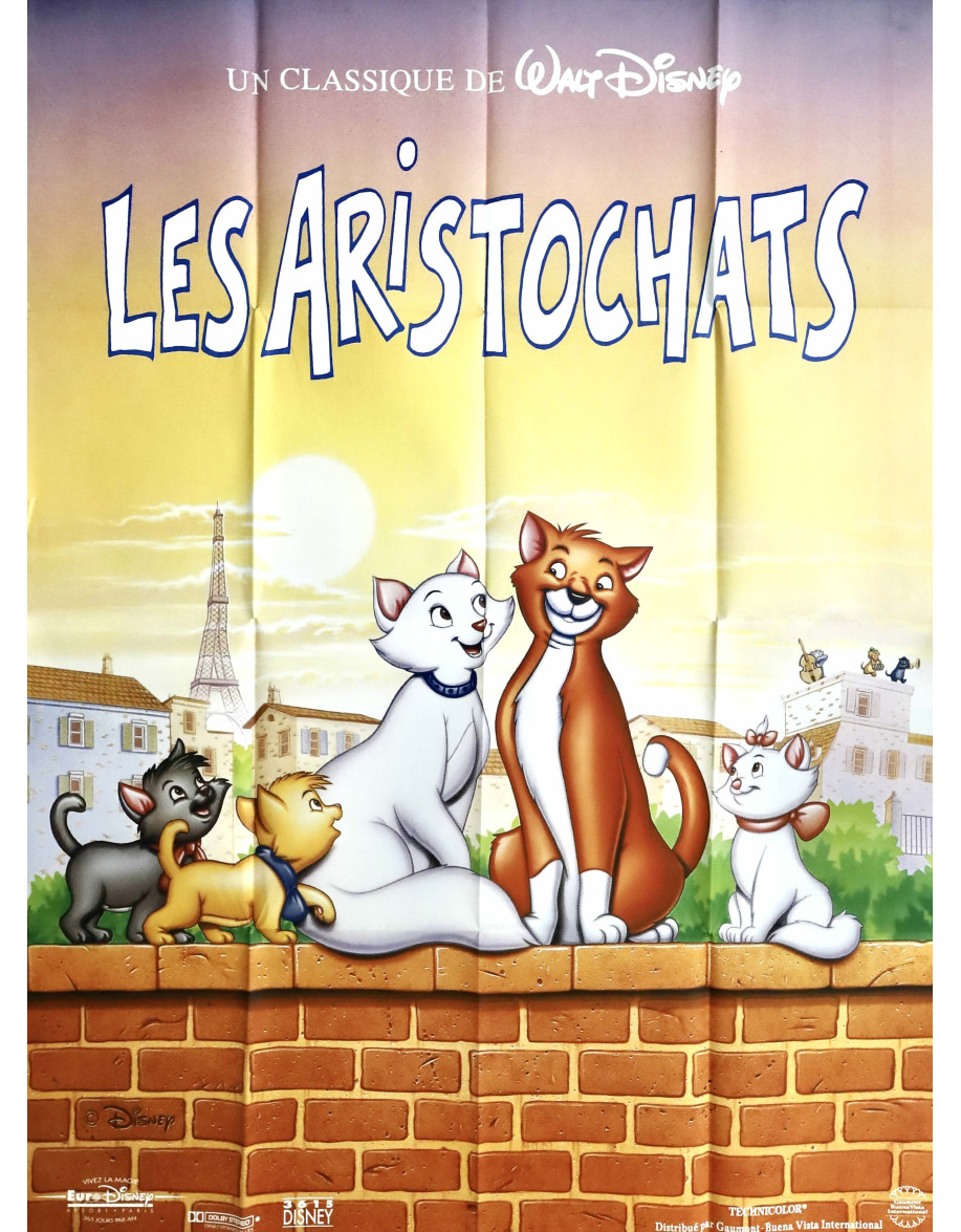 Les Aristochats — affiche originale française...