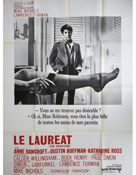 Le Lauréat — affiche originale française 120×160 cm...