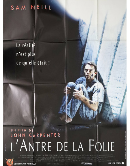 L'Antre de la folie — affiche originale française 120x160...