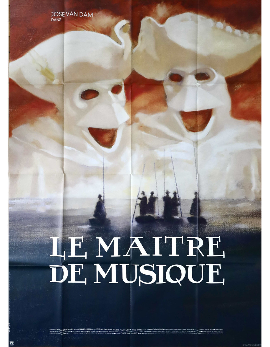 Le Maître de Musique — affiche originale...