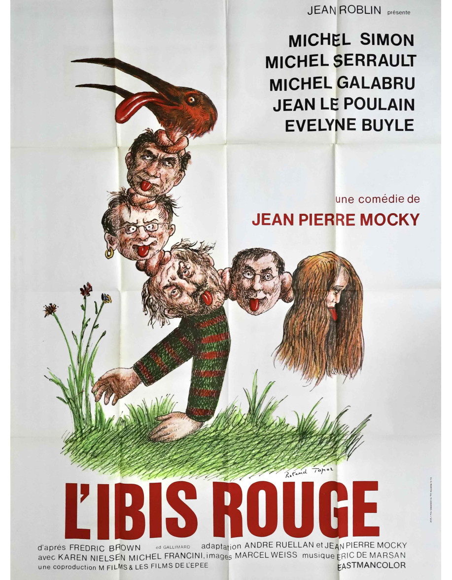 L'Ibis Rouge — affiche originale française...