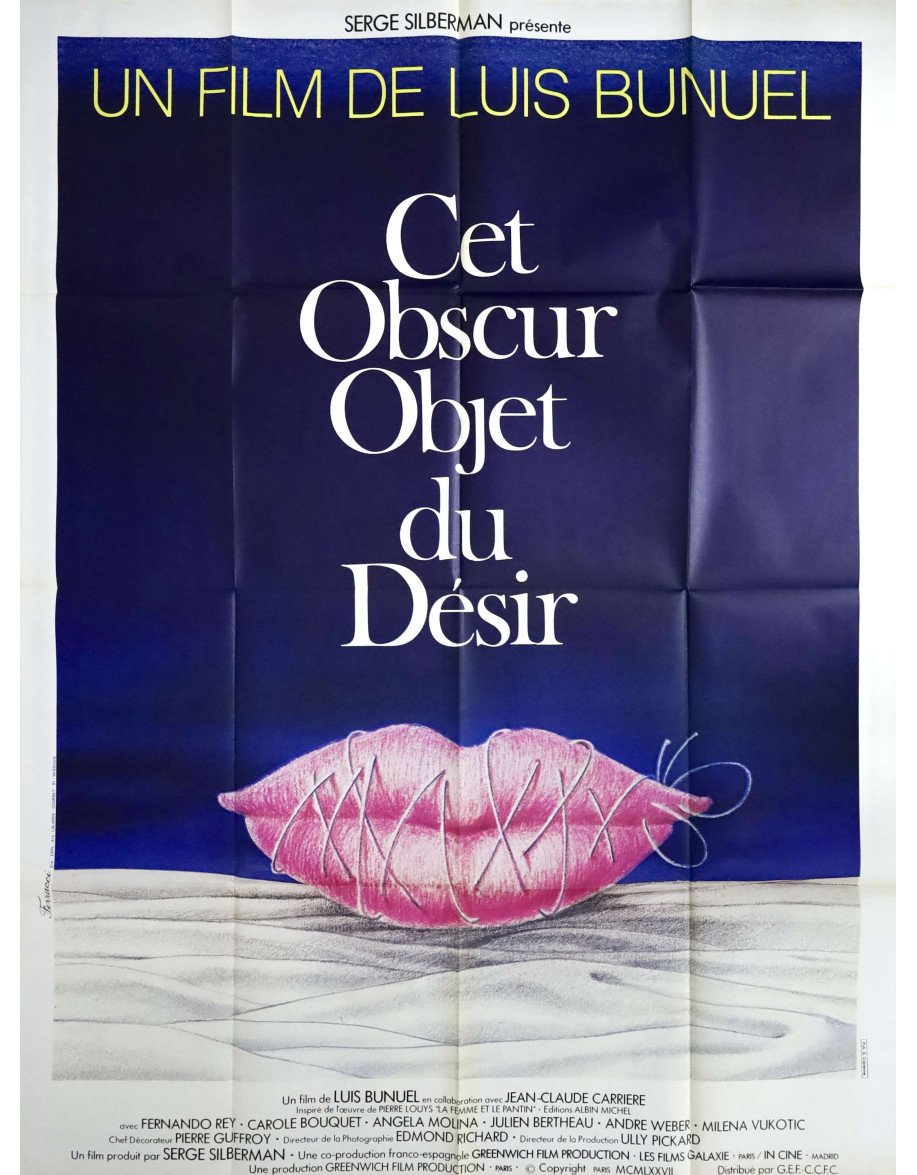 Cet obscur objet du désir — affiche originale...