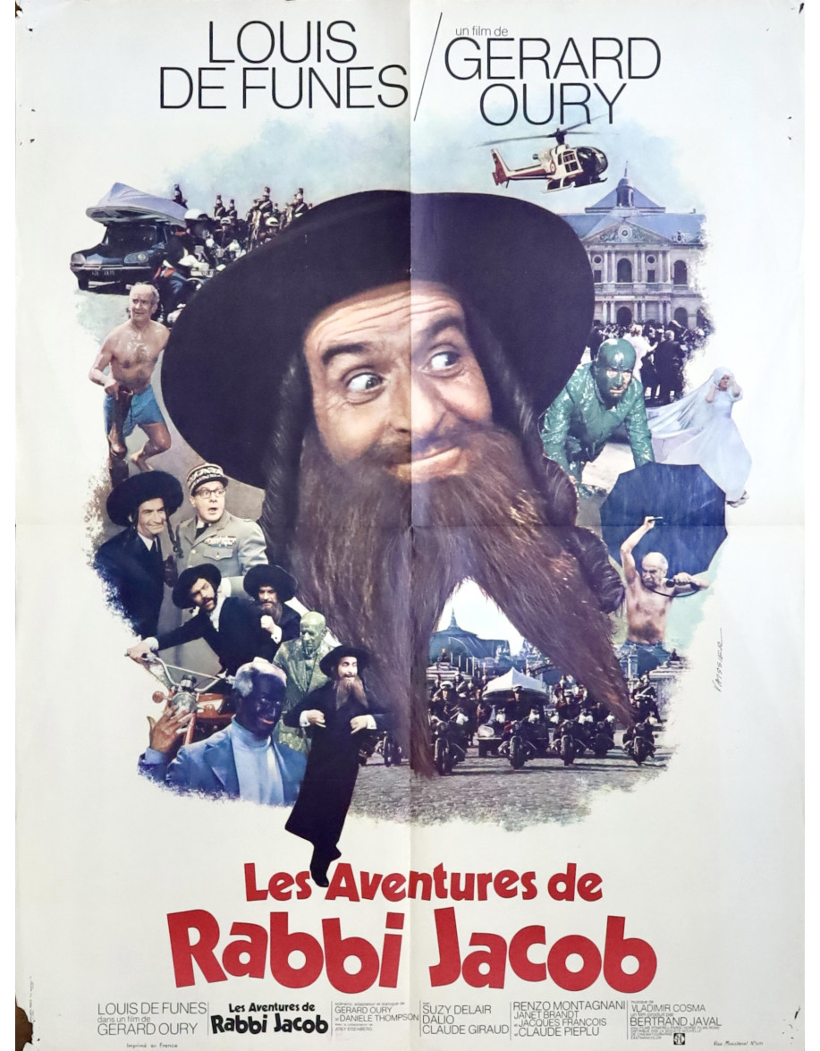 Les Aventures de Rabbi Jacob — affiche...