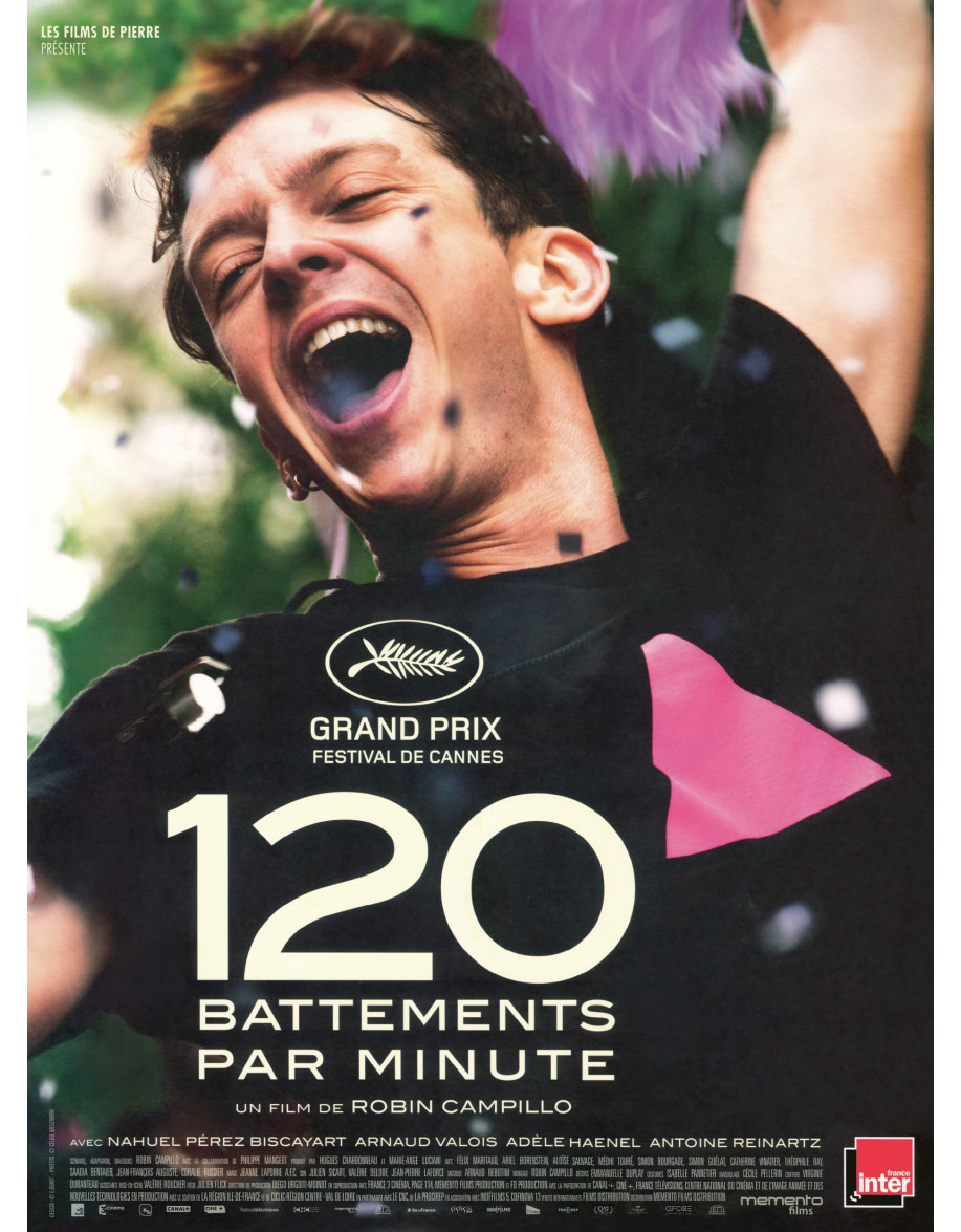 120 battements par minute — affiche originale...