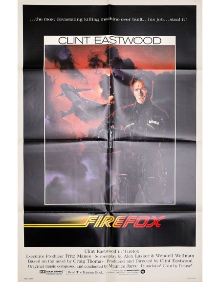 Firefox, l'arme absolue - 69x104 cm - pliée