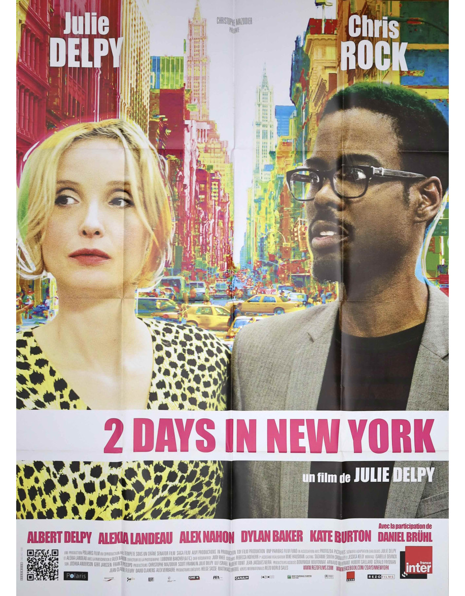 2 Days in New York — affiche originale...
