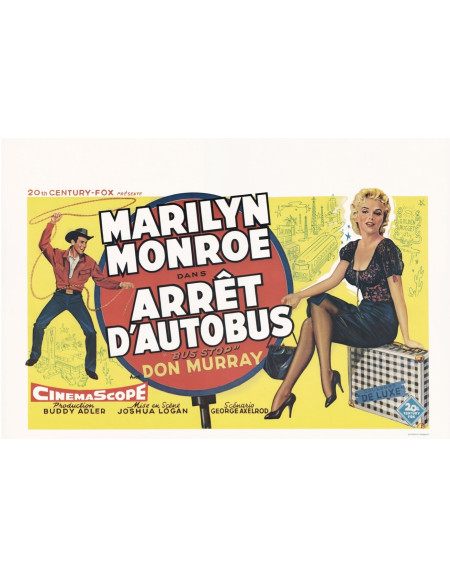 Arrêt d'autobus — affiche belge 33x48 cm (2000s) |...
