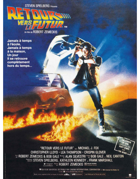 Retour vers le futur — affiche française 39x51 cm (1985)...