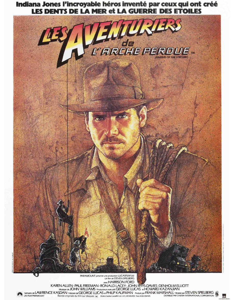 Les Aventuriers de l'arche perdue — affiche...
