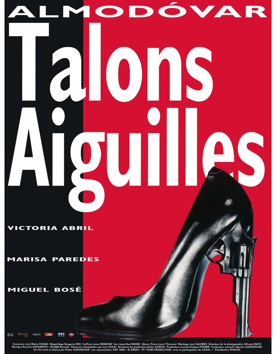 Talons aiguilles — affiche originale française...