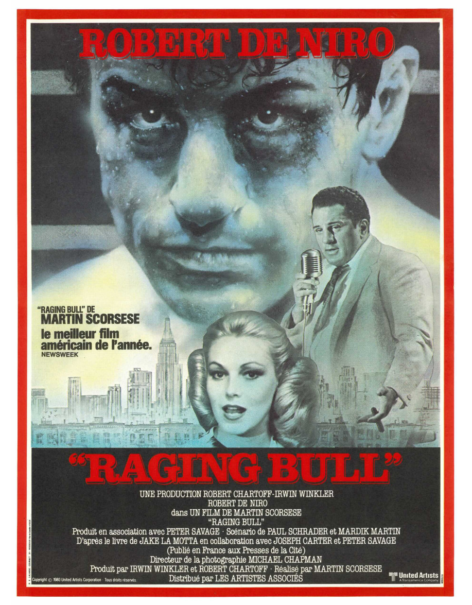 Raging Bull — affiche française 40x53 cm (1980)...