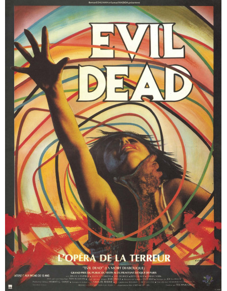 Evil Dead — affiche française (1981) | L'Affiche de Film