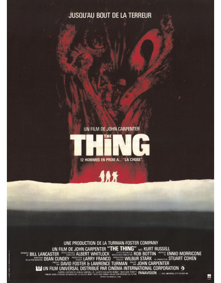The Thing — affiche française 37x50 cm (1982) | L'Affiche...