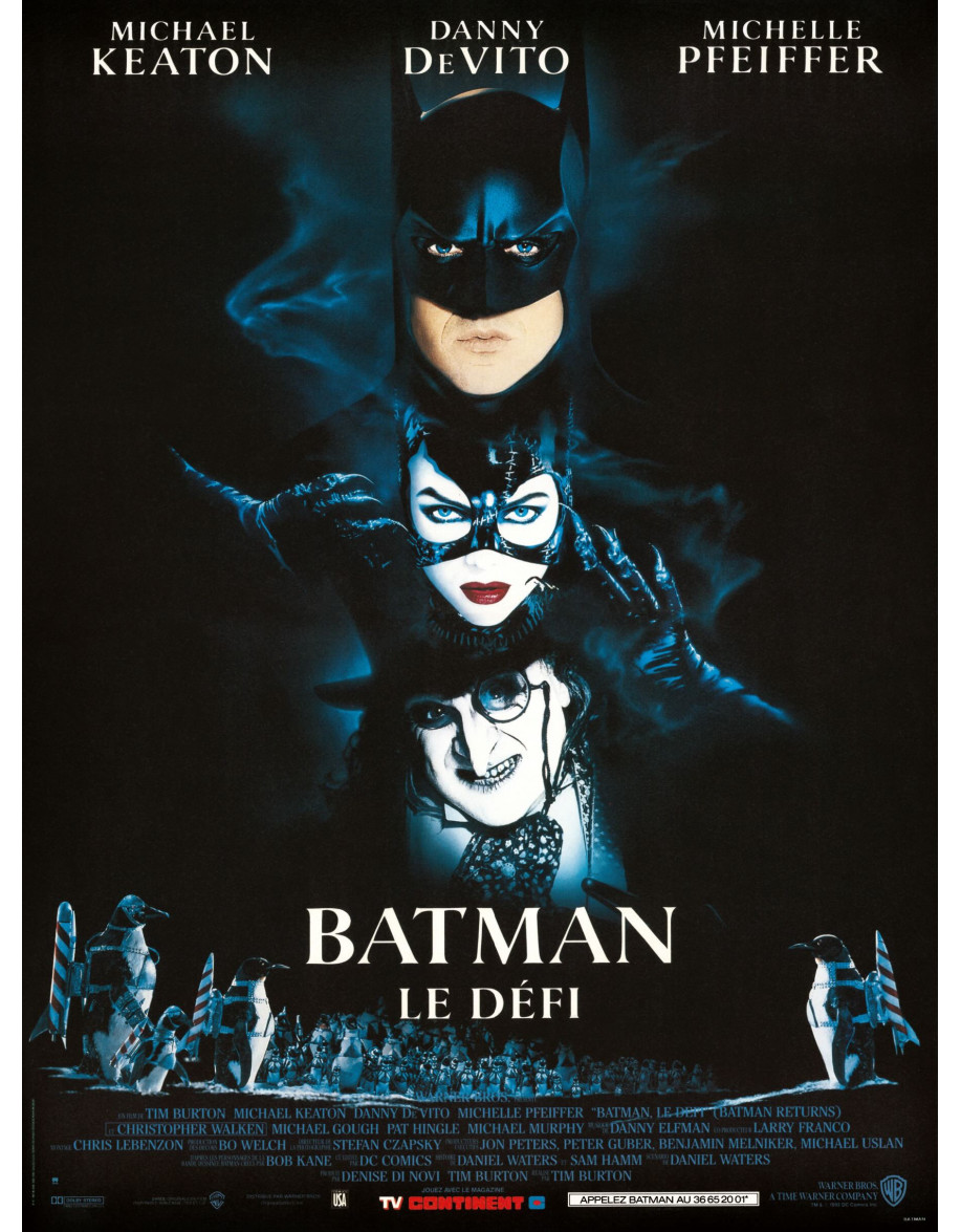 Batman, le défi — affiche française 40x53 cm...