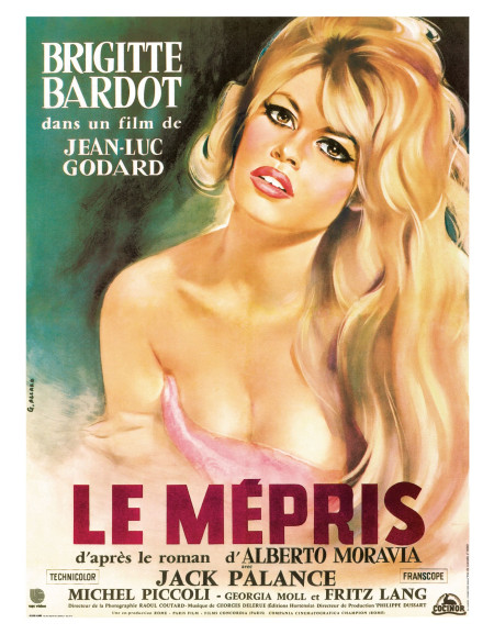 Le Mépris — affiche française 40x53 cm (1963) | L'Affiche...