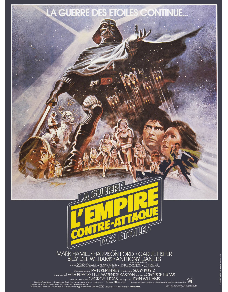 L'Empire contre-attaque — affiche française...