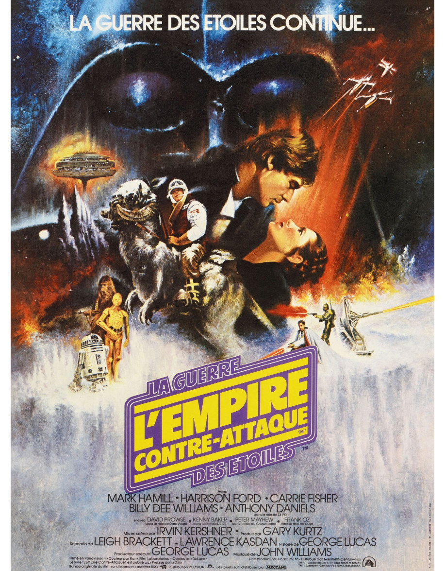 L'Empire contre-attaque — affiche française...