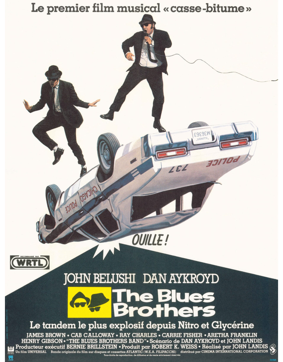 The Blues Brothers — affiche française 40x53 cm...