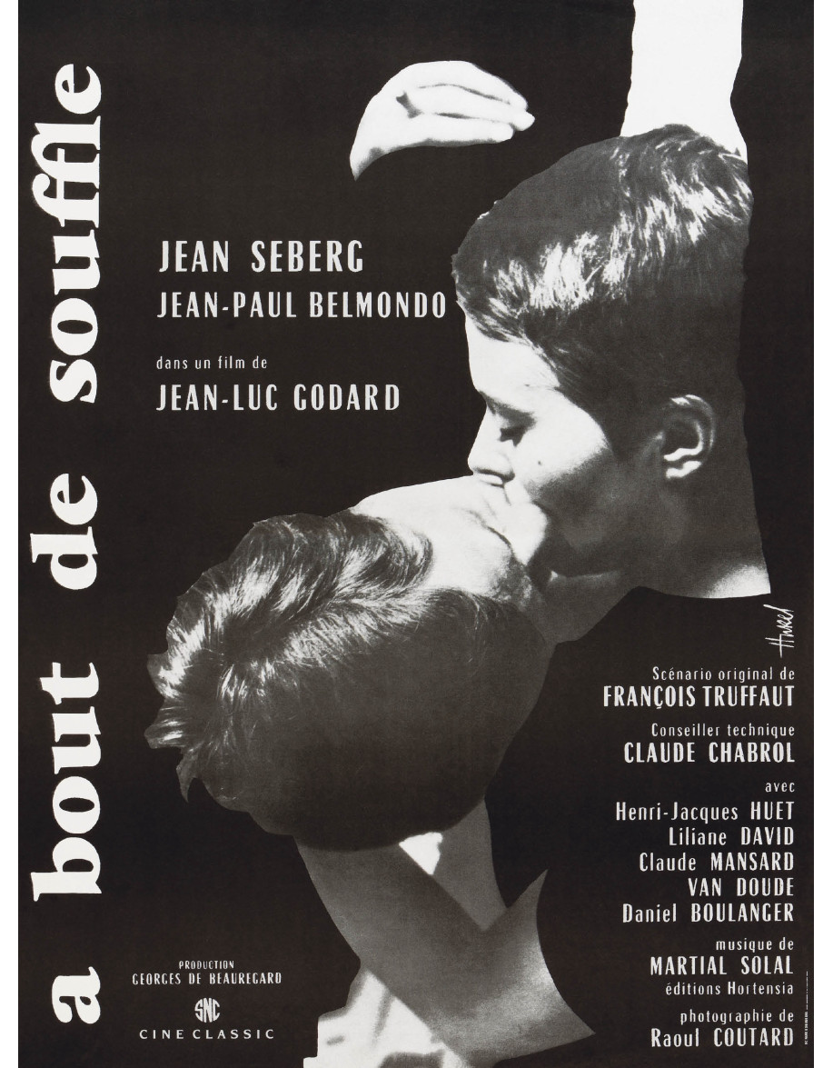 À bout de souffle — affiche française 40x53 cm...
