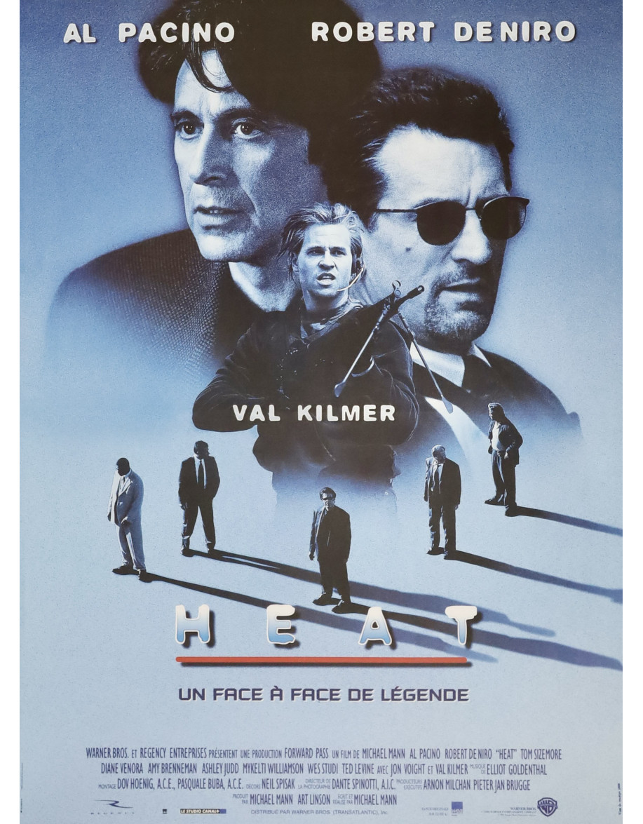 Heat — affiche originale française 40x53 cm...