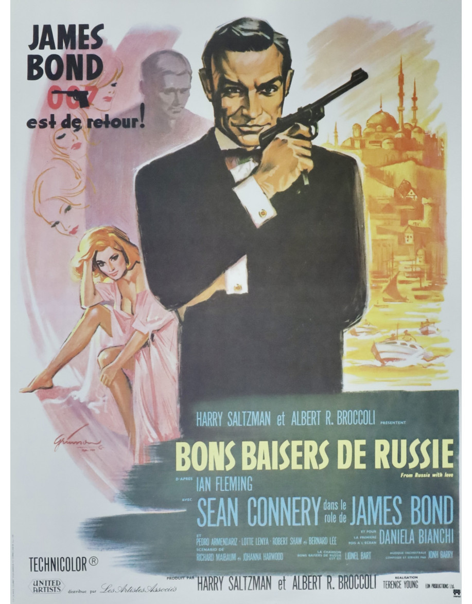 Bons Baisers de Russie — affiche française...