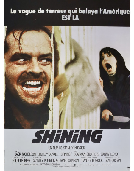 Shining — affiche française 40x53 cm (1980) | L'Affiche...