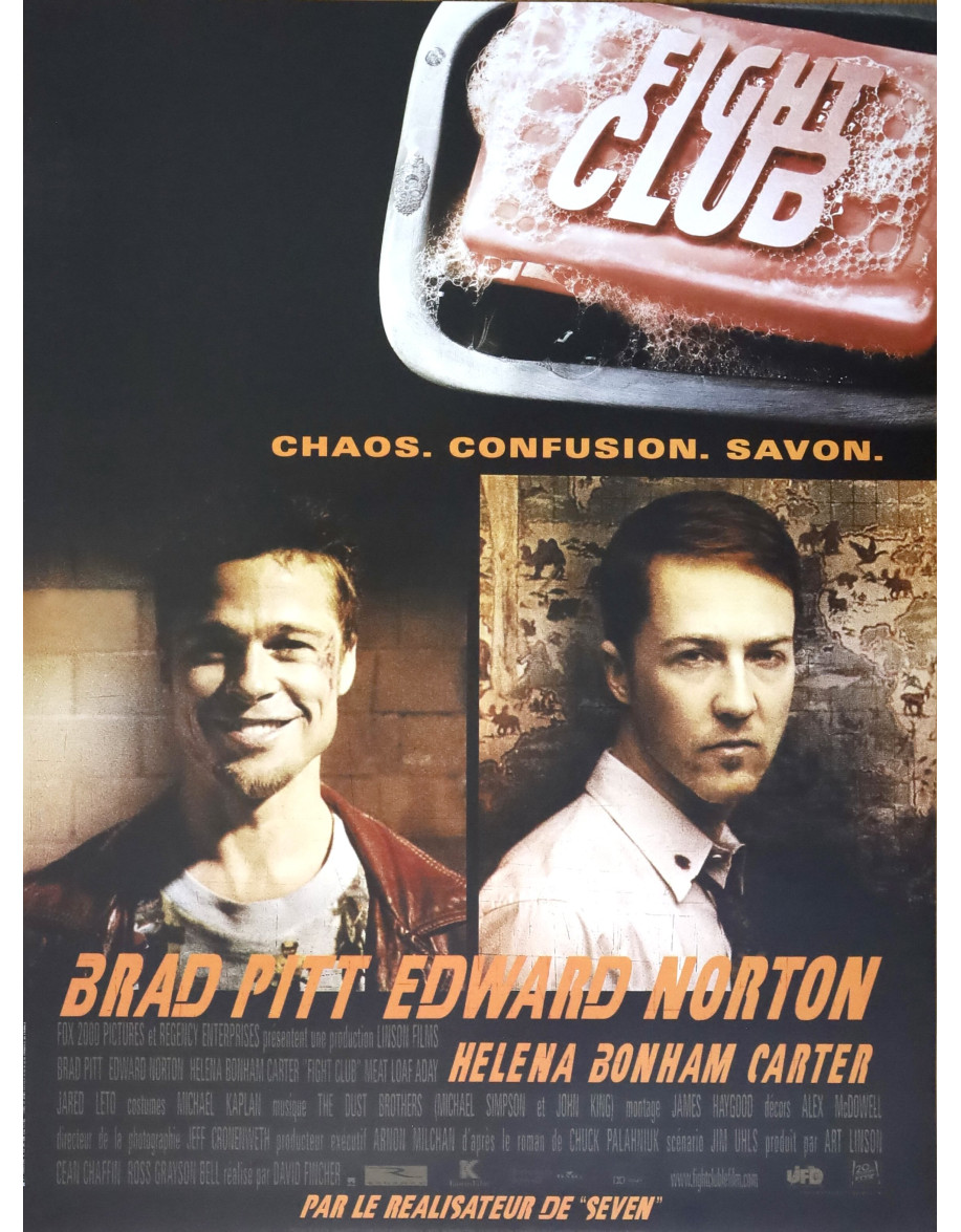 Fight Club — affiche originale française 40x53...