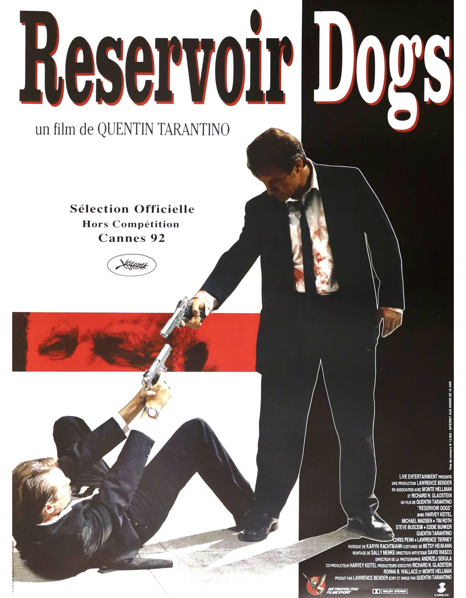 Reservoir Dogs — affiche originale française...