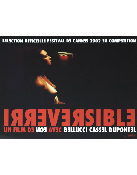 Irréversible — jeu de 6 photos d'exploitation originales...
